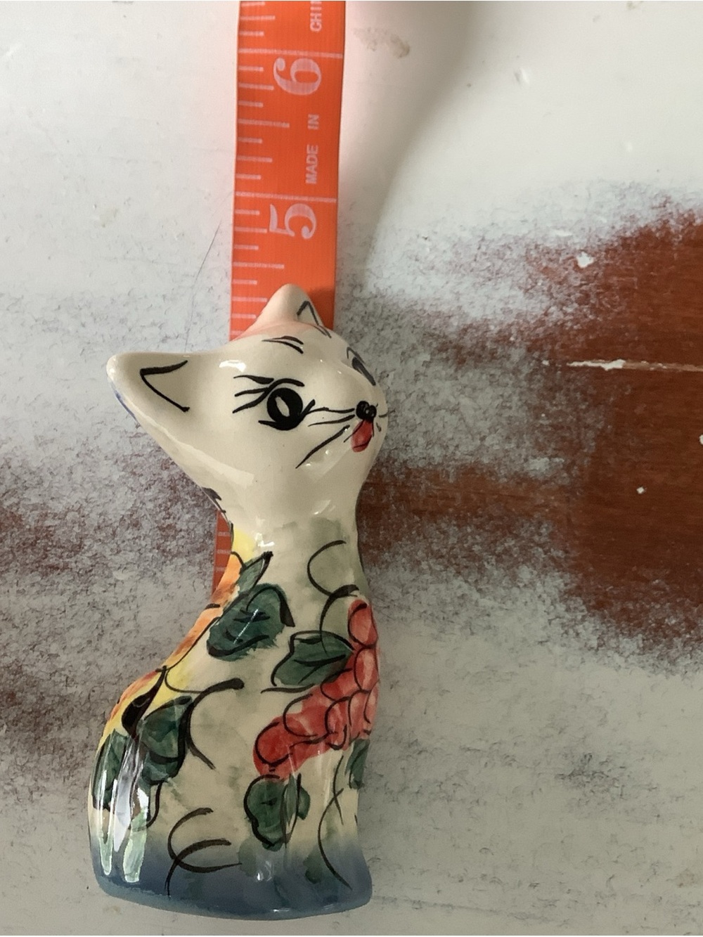 Polish Pottery UNIKAT Figurine Of A Cat - Picture 7 of 7